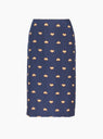 Baldera Skirt Navy by Rachel Comey at Couverture & The Garbstore Ghost