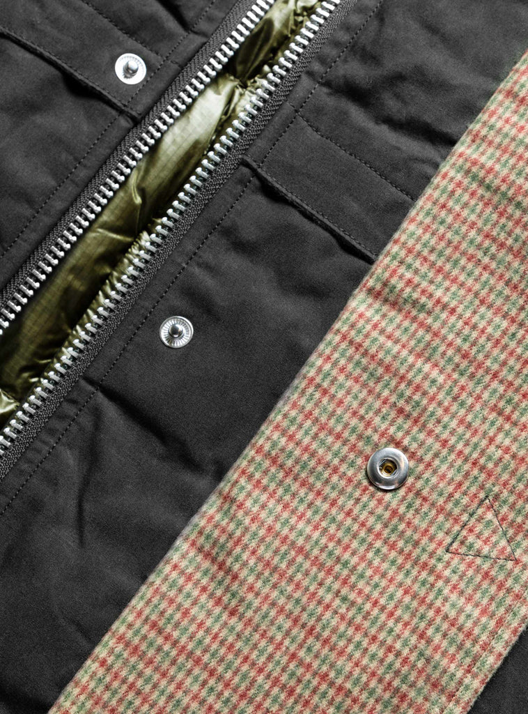 Garbstore x Bodega FO Jacket Black placket lining
