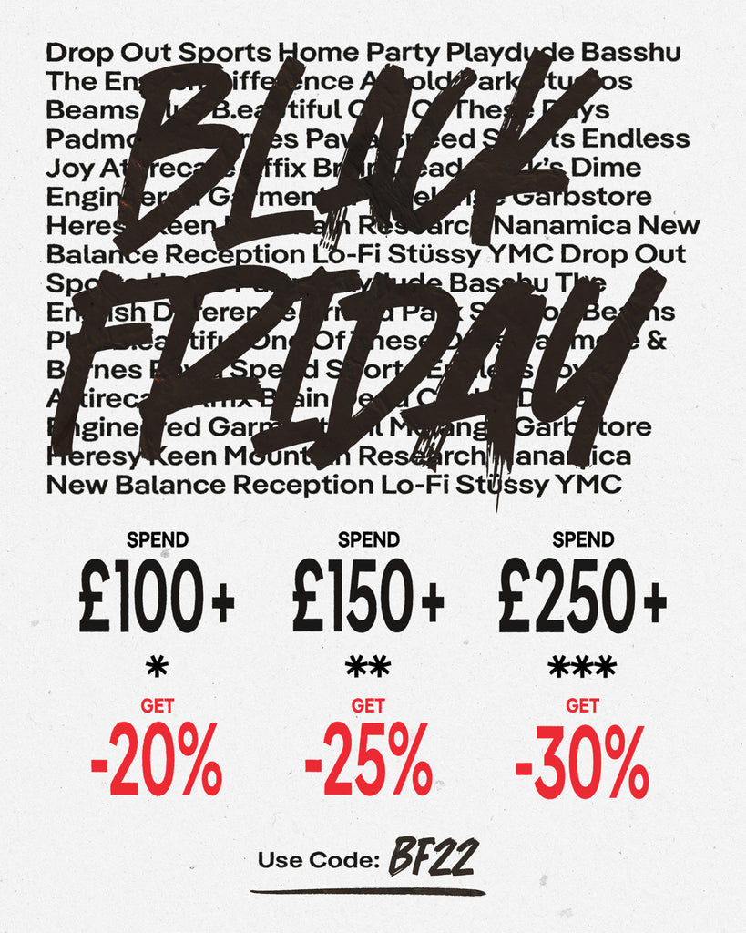 Black Friday Men's Couverture & The Garbstore