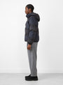 Cargo Dress Pants Grey by Dime at Couverture and The Garbstore by Dime at Couverture and The Garbstore side profile