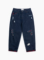 Secret Baggy Denim Pants Indigo by Dime at Couverture and The Garbstore