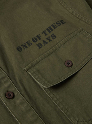 Country Men Military Overshirt Olive by One of These Days | Couverture & The Garbstore
