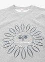 Sun Sweatshirt Heather Grey by TDR at Couverture and The Garbstore close up