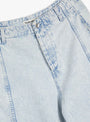 Displaced Seam Jean Indigo by YMC at Couverture & The Garbstore Detail