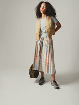 Tartan Skirt Off White by BEAMS BOY | Couverture & The Garbstore