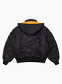 Flight Bomber Black from Stüssy at Couverture & The Garbstore
back