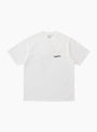 Gecko Tee White from Gramicci at Couverture & The Garbstore
front