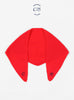 C25 Embroidered Triangle Scarf Cherry from Himalayan Cashmere at Couverutre & The Garbstore 
Front 