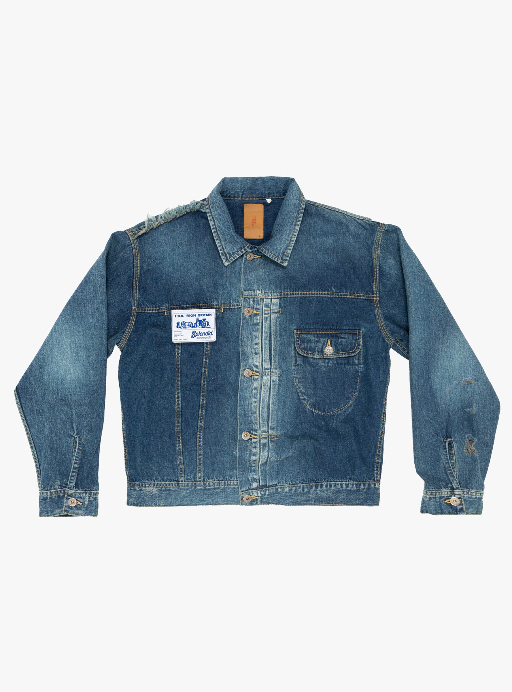 Type 3J Denim Jacket Dark Vintage Wash - Main Image