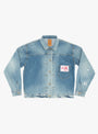 Type 1+ Nep Denim Jacket Light Vintage Wash by TDR at Couverture and The Garbstore 