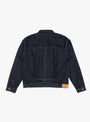 Type 1+ Nep Denim Jacket Rinse by TDR at Couverture and The Garbstore rear 