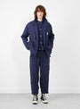 The Milk Jacket in Navy from TDR at Couverture & The Garbstore
model front 