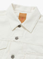 The Type 2+3R Denim Jacket in Rinse from TDR at Couverture & The Garbstore
collar 