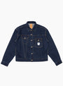 The Type 2+3 Hemp Denim Jacket in Rinse from TDR at Couverture & The Garbstore
Front