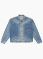 The Type 1 Denim Jacket in Used Repair from TDR at Couverture & The Garbstore
Front 