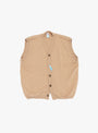 Alpaca Vest Tan by TDR at Couverture and The Garbstore