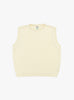 Kendrew Vest Ecru by TDR at Couverture & The Garbstore Front