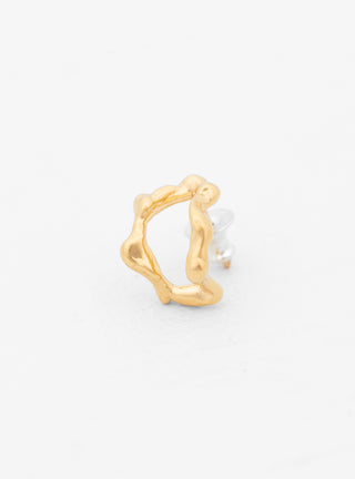 Lava Duo Single Earring Gold by Faris | Couverture & The Garbstore