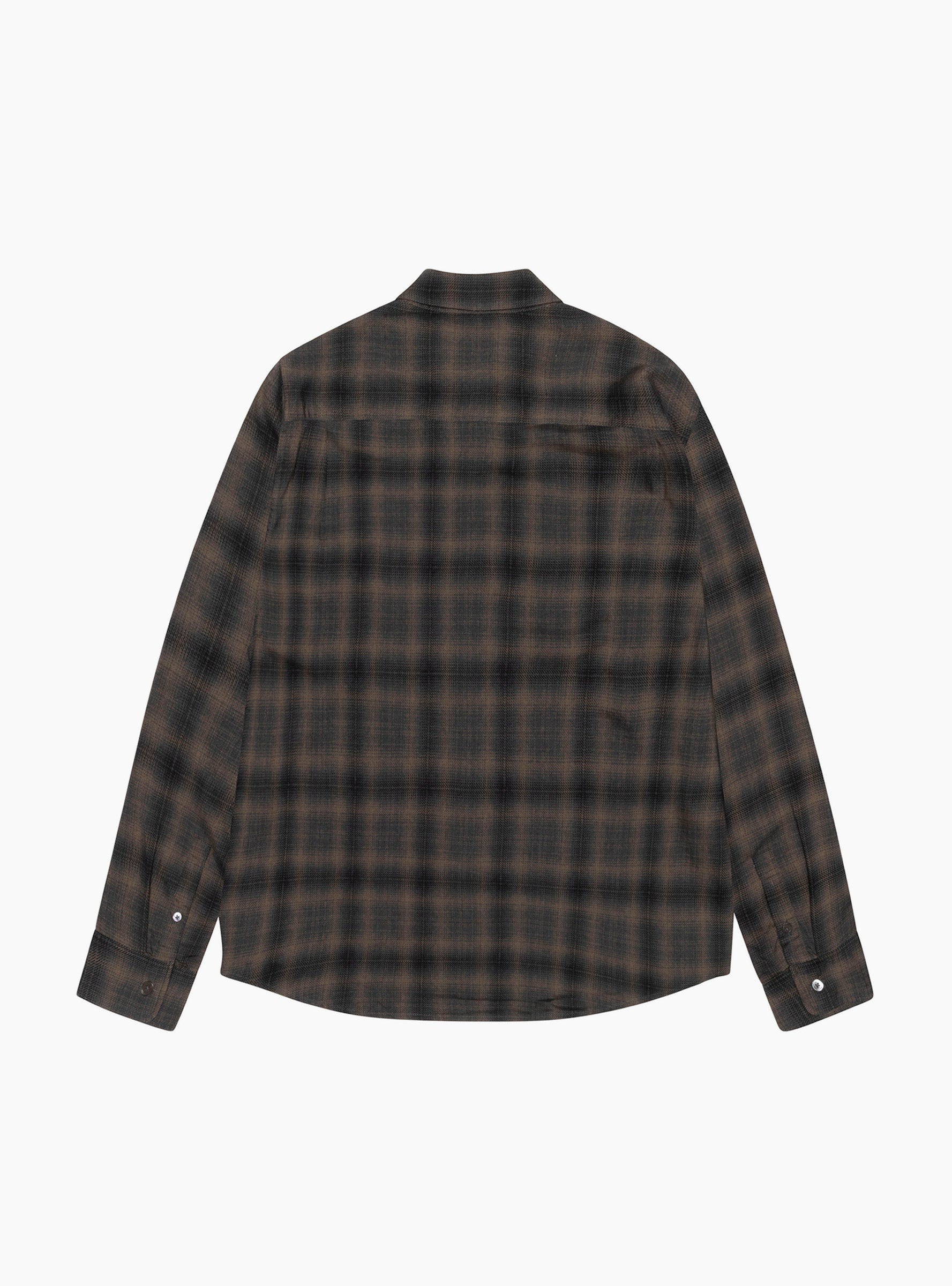 Matthew Plaid Shirt Brown by Stüssy | Couverture & The Garbstore