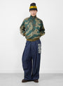 The Rain Camo Jersey Track Jacket from Kapital at Couverture & The Garbstore
front 
