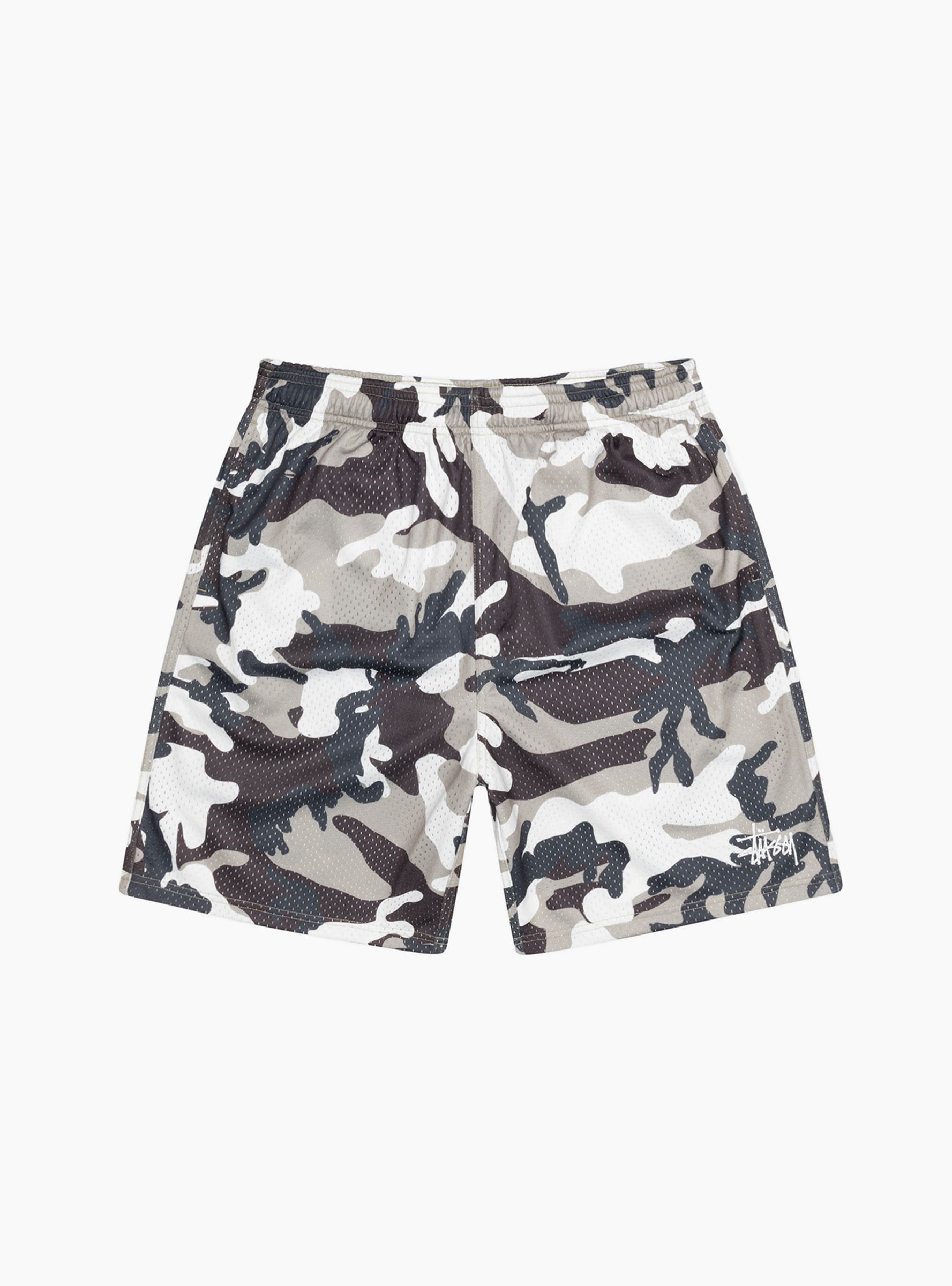 Mesh Short Basic Snow Camo by Stüssy | Couverture & The Garbstore