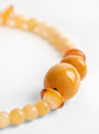 Ceramic, Glass and Stone Beaded Gold Plated Choker Mango from Helena Rohner at Couverture & The Garbstore Detail 