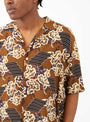 Patterned Shirt Brown by SOFTHYPHEN | Couverture & The Garbstore