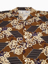 Patterned Shirt Brown by SOFTHYPHEN | Couverture & The Garbstore