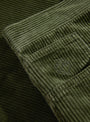 Big Boy Corduroy Pants Uniform Green by Polar Skate Co. at Couverture and The Garbstore close up 