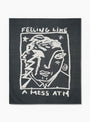 Mess ATM Picnic Blanket Black & Cloud White Polar Skate Co.