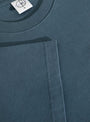 Noise Tee Grey Blue by Polar Skate Co. at Couverture & The Garbstore 
Detail 