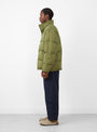 Basic Puffer Army Green by Polar Skate Co. at Couverture and The Garbstore side profile 