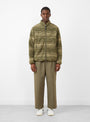 Kiko Jacket Army Green by Polar Skate Co. at Couverture and The Garbstore on model 