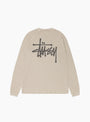 The Raglan Thermal Basic Stock Bone from Stüssy at Couverture & The Garbstore
back