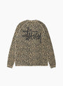 The Raglan Thermal Basic Stock from Stüssy in Leopard at Couverture & The Garbstore
back