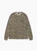 The Raglan Thermal Basic Stock from Stüssy in Leopard at Couverture & The Garbstore
Front 