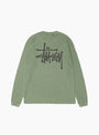 Raglan Thermal Basic Stock from Stüssy in Sage at couverutre & The Garbstore
 back