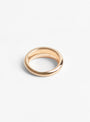Gold Plated Thin Round Ring from Helea Rohner at Couverture & The Garbstore Back