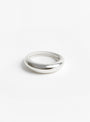 Thin Round Ring Silver from Helena Rohner at Couverture & The Garbstore Front 