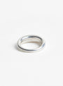 Thin Round Ring Silver from Helena Rohner at Couverture & The Garbstore Back