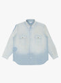 Chambray Double Pocket Grande Shirt Sky at Couverture & The Garbstore
front