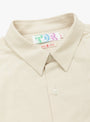 The Made in Japan Grande Shirt from TDR comes in White at Couverture & The Garbstore
collar 