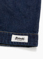 Hemp Denim Overshirt in Rinse from TDR at Couverture & The Garbstore
label