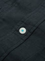 Double Pocket Grande Shirt Black from TDR at Couverture & The Garbstore button