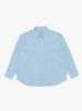 Double Pocket Grande Shirt Light Blue from TDR at Couverture & The Garbstore
front