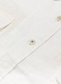 Double Pocket Grande Shirt White from TDR at Couverture & The Garbstore
button