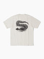  Serpent Pig Dyed Tee Natural from Stüssy at Couverture & The Garbstore
back 