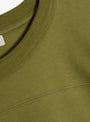 Skate T-Shirt Green and White by YMC at Couverture & The Garbstore Detail