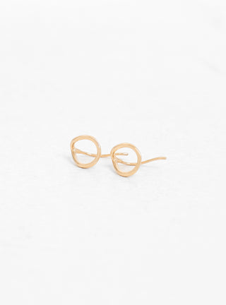 Small Link Gold-Plated Earrings by Helena Rohner | Couverture & The Garbstore