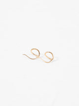 Small Link Gold-Plated Earrings by Helena Rohner | Couverture & The Garbstore